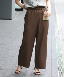 IENA | エステルトロ イージーパンツ◆(その他パンツ)