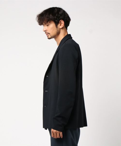 ATTACHMENT（アタッチメント）の「スーパーストレッチメリルハイテンションツイル　３Bジャケット（テーラードジャケット・メンズ・グリーン系その他/ブラック・1/2/3）」の3枚目の写真