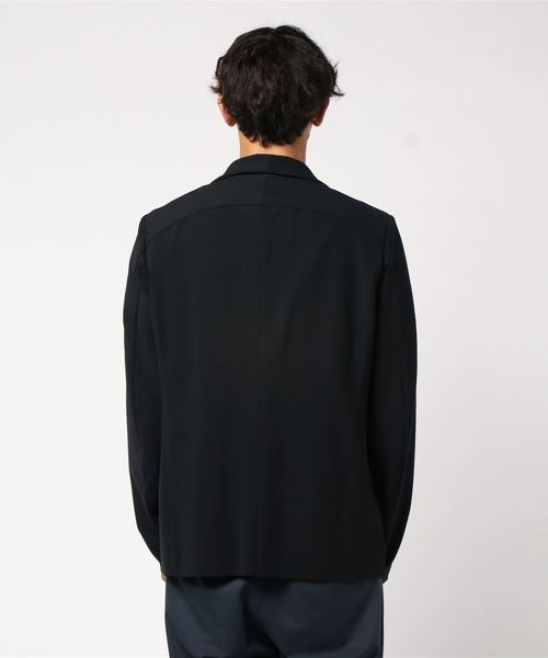 ATTACHMENT（アタッチメント）の「スーパーストレッチメリルハイテンションツイル　３Bジャケット（テーラードジャケット・メンズ・グリーン系その他/ブラック・1/2/3）」の4枚目の写真