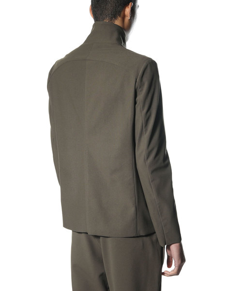 ATTACHMENT（アタッチメント）の「スーパーストレッチメリルハイテンションツイル　３Bジャケット（テーラードジャケット・メンズ・グリーン系その他/ブラック・1/2/3）」の7枚目の写真