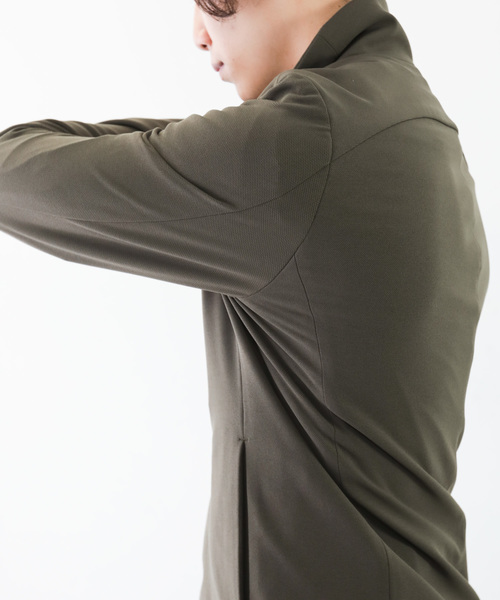 ATTACHMENT（アタッチメント）の「スーパーストレッチメリルハイテンションツイル　３Bジャケット（テーラードジャケット・メンズ・グリーン系その他/ブラック・1/2/3）」の21枚目の写真