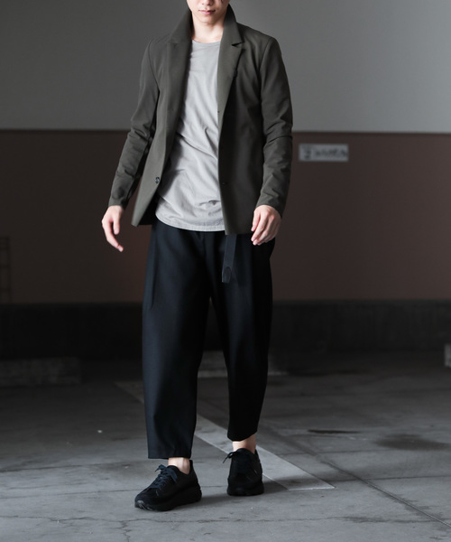 ATTACHMENT（アタッチメント）の「スーパーストレッチメリルハイテンションツイル　３Bジャケット（テーラードジャケット・メンズ・グリーン系その他/ブラック・1/2/3）」の17枚目の写真