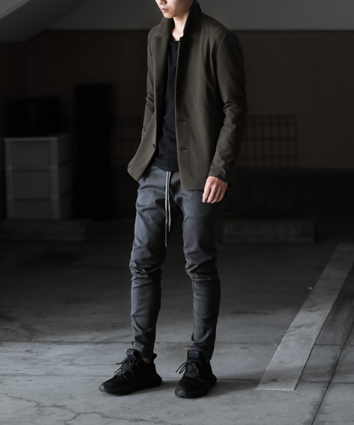 ATTACHMENT（アタッチメント）の「スーパーストレッチメリルハイテンションツイル　３Bジャケット（テーラードジャケット・メンズ・グリーン系その他/ブラック・1/2/3）」の20枚目の写真