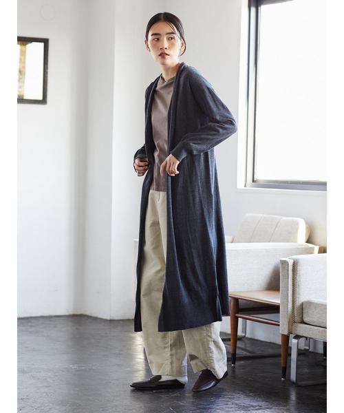 AMERICAN HOLIC（アメリカンホリック）の「クルーネックゆるカットプルオーバー＊（Tシャツ/カットソー・レディース・チャコールグレー/ベージュ/ブラウン/カーキ/アイボリー/ブラック系その他4/グレー系その他4/ブルー系その他2・M/L）」の20枚目の写真