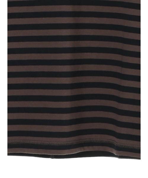 AMERICAN HOLIC（アメリカンホリック）の「クルーネックゆるカットプルオーバー＊（Tシャツ/カットソー・レディース・チャコールグレー/ベージュ/ブラウン/カーキ/アイボリー/ブラック系その他4/グレー系その他4/ブルー系その他2・M/L）」の12枚目の写真