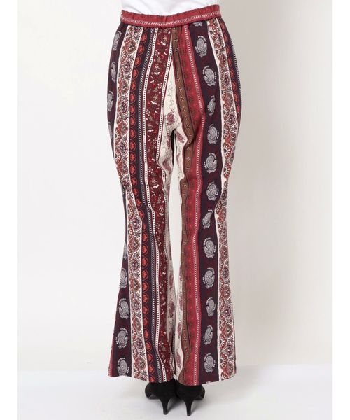 Ungrid（アングリッド）の「エスニックフレアパンツ（その他パンツ・レディース・レッド/ブルー・FREE）」の11枚目の写真