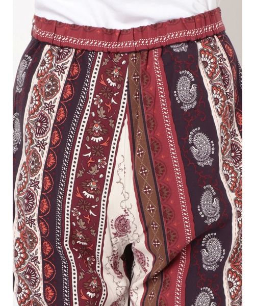 Ungrid（アングリッド）の「エスニックフレアパンツ（その他パンツ・レディース・レッド/ブルー・FREE）」の13枚目の写真