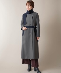 miniyu | La SRIC/バックレースアップコート(トレンチコート)