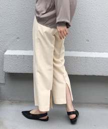 PICCIN | バックスリットストレートパンツ(その他パンツ)
