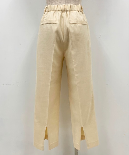 PICCIN(ピッチン)の「バックスリットストレートパンツ(その他パンツ・レディース・オフホワイト/オレンジ/ライトグリーン・M)」の18枚目の写真