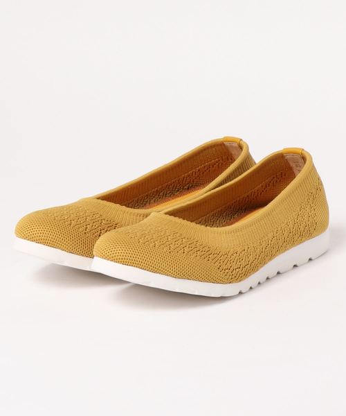 あしながおじさん(アシナガオジサン)の「〈あしながおじさん〉ニットフラットシューズ(スリッポン・レディース・ブラック/ホワイト/グレー/グリーン/ピンク/イエロー・22.5cm/23.0cm/23.5cm/24.0cm/24.5cm)」の14枚目の写真