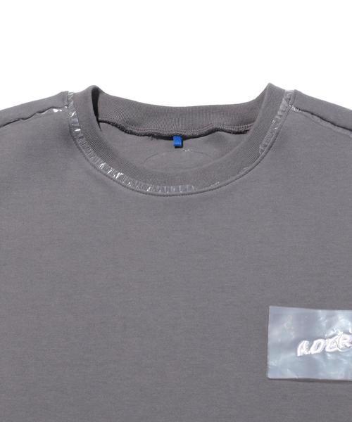 ADER error(アーダーエラー)の「<ADER error> O/SIZED VINYL TOP/Tシャツ(Tシャツ/カットソー・メンズ・ダークグレー・2/1)」の3枚目の写真