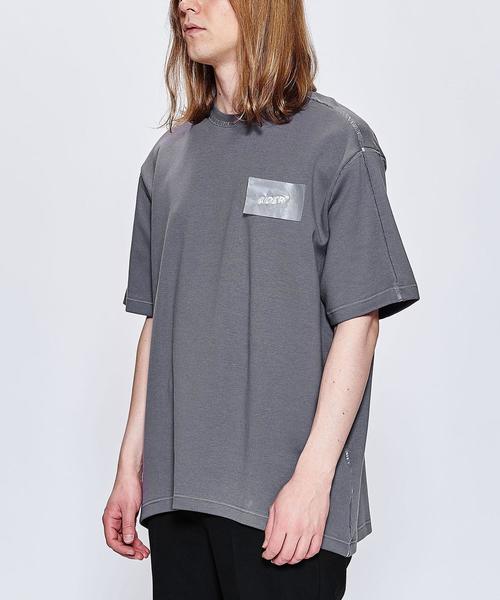 ADER error(アーダーエラー)の「<ADER error> O/SIZED VINYL TOP/Tシャツ(Tシャツ/カットソー・メンズ・ダークグレー・2/1)」の13枚目の写真