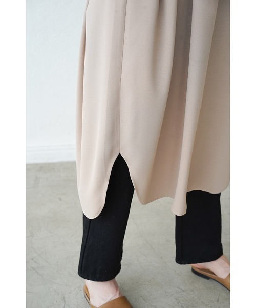 T77 【CLANE／クラネ】 ベーシックルーズ シャツワンピース ロング S T77 【CLANE／クラネ】 ベーシックルーズ シャツワンピース