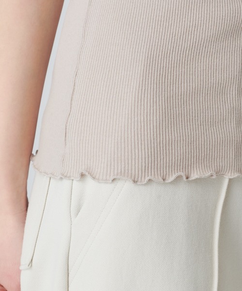 mystic（ミスティック）の「パット付きキャミソール（キャミソール・レディース・ブラック/ホワイト/ベージュ/ブラウン・FREE）」の10枚目の写真