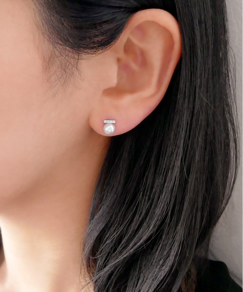 【2025年】お歳暮ギフト プラチナ ピアス（ピアス（両耳用））｜VENDOME アコヤパール アクセサリー