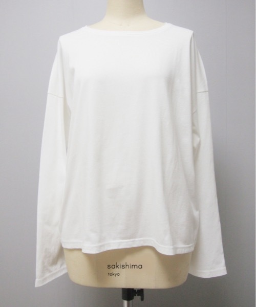 sakishimatokyo(サキシマトーキョー)の「ゆるりらカットソー(Tシャツ/カットソー・レディース・ホワイト/イエロー・FREE)」の5枚目の写真