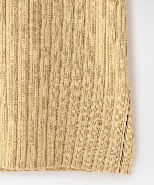 muller of yoshiokubo（ミュラーオブヨシオクボ）の「【muller of yoshiokubo】WOMEN Random rib knit top MLS20803（ニット/セーター・レディース・ベージュ系その他3・36/38）」の4枚目の写真