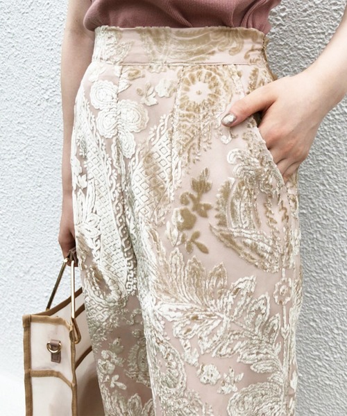 one after another NICE CLAUP（ワンアフターアナザーナイスクラップ）の「オパールパンツ（その他パンツ・レディース・ベージュ/オフホワイト/ミント・FREE）」の16枚目の写真