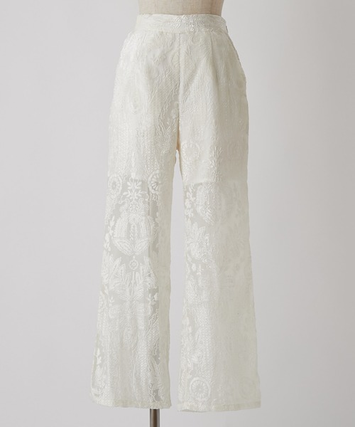 one after another NICE CLAUP（ワンアフターアナザーナイスクラップ）の「オパールパンツ（その他パンツ・レディース・ベージュ/オフホワイト/ミント・FREE）」の19枚目の写真