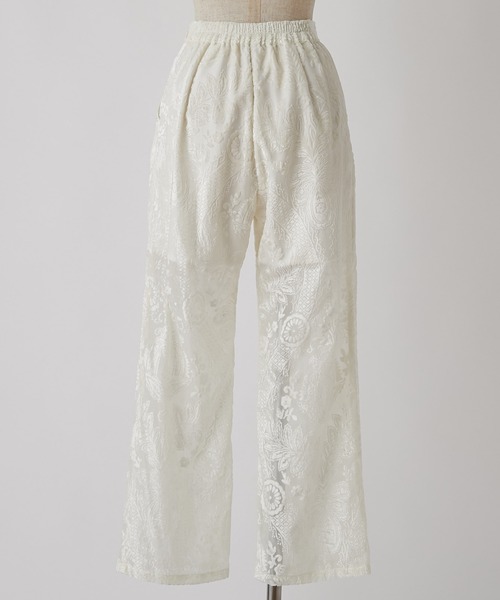 one after another NICE CLAUP（ワンアフターアナザーナイスクラップ）の「オパールパンツ（その他パンツ・レディース・ベージュ/オフホワイト/ミント・FREE）」の21枚目の写真