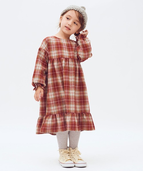 ネルチェック裾フリルワンピース シャツワンピース Ruggedworks ラゲッドワークス のファッション通販 Zozotown