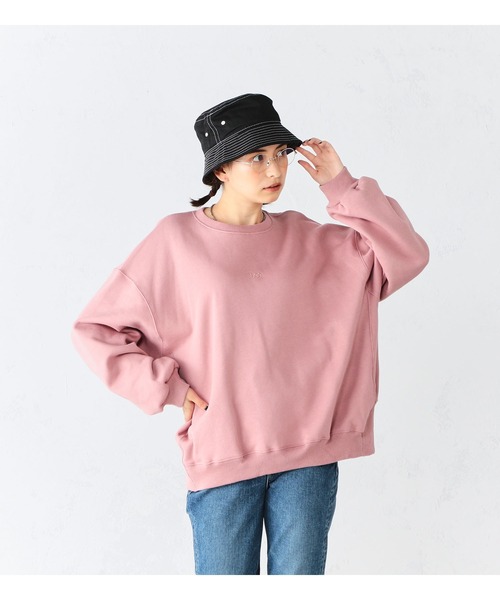 Lee（リー）の「Lee刺繍ロゴ ゆるっとスウェット（パーカー