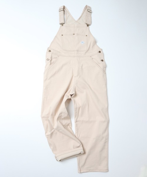 POWER TO THE PEOPLE（パワートゥーザピープル）の「POWER TO THE PEOPLE MOVINGオーバーオール（サロペット/オーバーオール・メンズ・ブラック/ベージュ/ブラウン/アイボリー/ダークオレンジ・LL/M/L）」の7枚目の写真