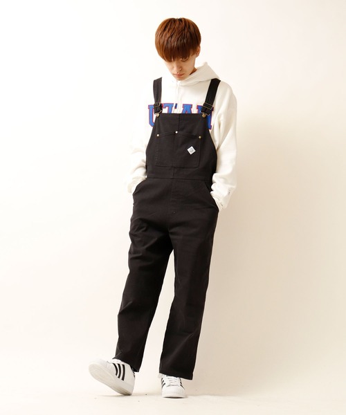 POWER TO THE PEOPLE（パワートゥーザピープル）の「POWER TO THE PEOPLE MOVINGオーバーオール（サロペット/オーバーオール・メンズ・ブラック/ベージュ/ブラウン/アイボリー/ダークオレンジ・LL/M/L）」の17枚目の写真