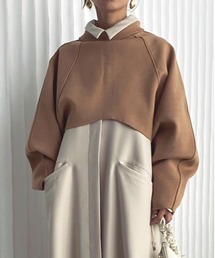 Ameri（アメリ）の「3WAY GARTER LAYERED KNIT（ニット/セーター