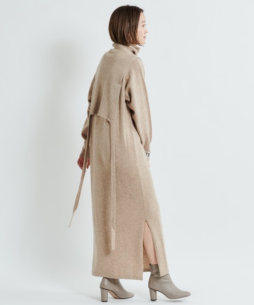 DouDou(ドゥドゥ)の「ニットセットワンピース(ワンピース・レディース・オフホワイト/ベージュ/ブルー・FREE)」の17枚目の写真