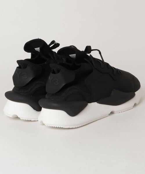 Y-3（ワイスリー）の「Y-3 KAIWA（スニーカー・メンズ・ブラック系・22.5cm/23.0cm/23.5cm/24.0cm/24.5cm/25.0cm/25.5cm/26.0cm/26.5cm/27.0cm/27.5cm/28.0cm/28.5cm/29.0cm/29.5cm/30.0cm/30.5）」の2枚目の写真