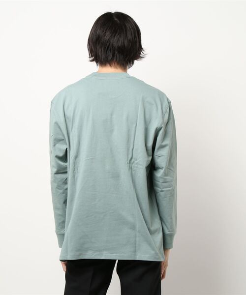 PIPING HOT FUTURE（パイピングホットフューチャー）の「BOXY FLEECE PKT LS TEE（Tシャツ/カットソー・メンズ・モスグリーン・S/M/L/XL）」の12枚目の写真