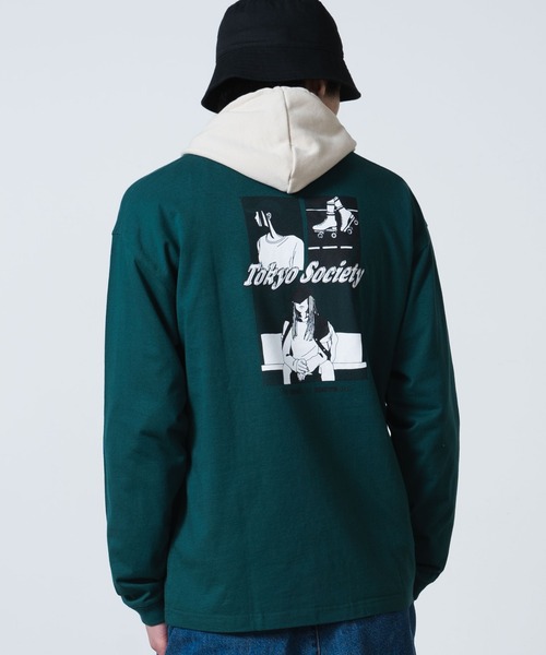 WEGO（ウィゴー）の「WEGO/グラフィックプリントロンT（Tシャツ/カットソー・メンズ・その他1/その他2/その他3/その他4/その他5/その他6/その他7/その他8/その他10/その他9/その他12/その他11・SMALL/MEDIUM/LARGE）」の6枚目の写真