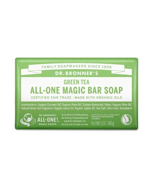 DR.BRONNER'S(ドクターブロナー)の「ドクターブロナー マジックソープバー(石鹸/ボディソープ・レディース・RO(ローズ)/EU(ユーカリ)/PE(ペパーミント)/TE(ティートゥリー)/AL(アーモンド)/CI(シトラスオレンジ)/LA(ラベンダー)/GR(グリーンティ)/SA(サンダルウッド&ジャスミン)/CH(チェリーブロッサム)/BA(ベビーマイルド)・FREE)」の4枚目の写真