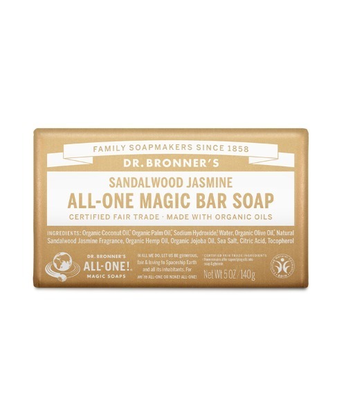 DR.BRONNER'S(ドクターブロナー)の「ドクターブロナー マジックソープバー(石鹸/ボディソープ・レディース・RO(ローズ)/EU(ユーカリ)/PE(ペパーミント)/TE(ティートゥリー)/AL(アーモンド)/CI(シトラスオレンジ)/LA(ラベンダー)/GR(グリーンティ)/SA(サンダルウッド&ジャスミン)/CH(チェリーブロッサム)/BA(ベビーマイルド)・FREE)」の8枚目の写真