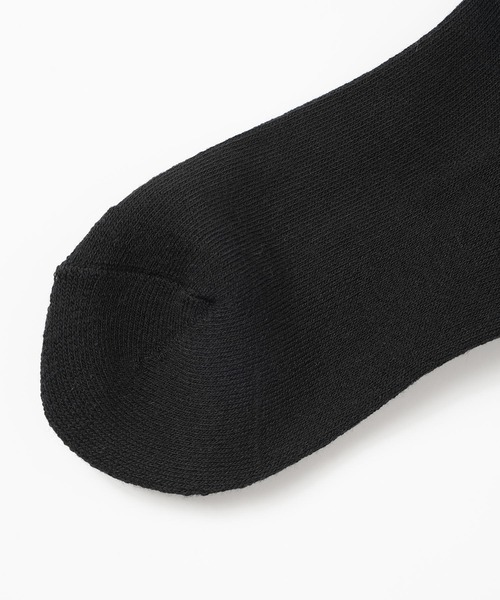 X-girl（エックスガール）の「TWISTED BOX LOGO RIB SOCKS（ソックス/靴下・レディース・ホワイト/ブラック/ベージュ・ONE SIZE）」の12枚目の写真