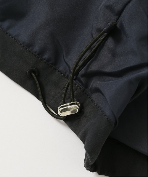 SLOBE IENA(スローブイエナ)の「T/Cツィルフードブルゾン【手洗い可能】◆(ブルゾン・レディース・ブラウン/ベージュ/ネイビー・36/38)」の19枚目の写真