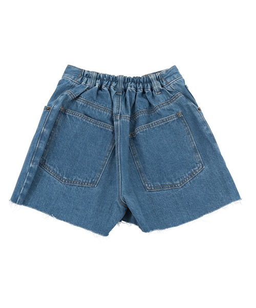 PUNYUS（プニュズ）の「デニムショートパンツ（デニムパンツ・レディース・ライトブルー/インディゴブルー/ブルー系その他/ブラック・3/2/1/4）」の11枚目の写真