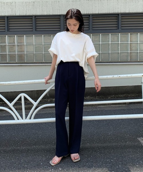 CIAOPANIC（チャオパニック）の「【SCREEN STARS/スクリーンスターズ】ボックスビッグTシャツ/ビッグシルエット（Tシャツ/カットソー・レディース・ブラウン/オフホワイト/ピンク/グリーン・FREE）」の13枚目の写真