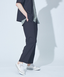 【MYSELF ABAHOUSE】POLYTOROTEX ワンタック イージーパンツ