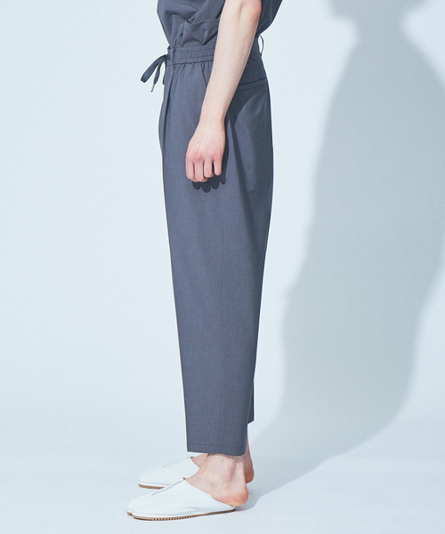 MYSELF ABAHOUSE（マイセルフアバハウス）の「【MYSELF ABAHOUSE】POLYTOROTEX ワンタック イージーパンツ（その他パンツ・メンズ・ブラック/ベージュ/グレー/ライトブラウン・46/48）」の6枚目の写真