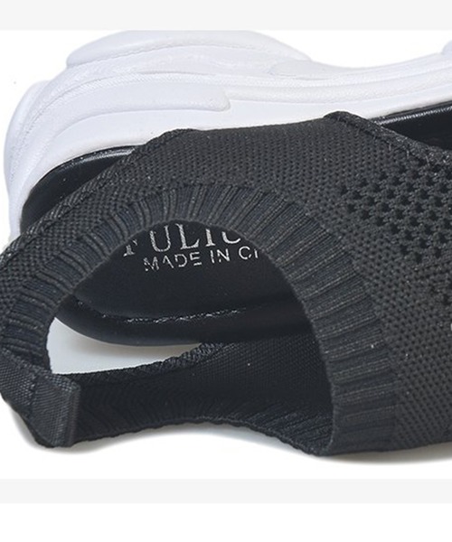 TeddyShop(テディショップ)の「プルストラップ厚底スポーツメッシュサンダル(サンダル・レディース・ホワイト/ベージュ/ブラック/ライトグレー/ネイビー・22.5cm/24.5cm/23.0cm/24.0cm/23.5cm/25.0cm)」の14枚目の写真