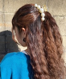 WEGO | WEGO/パールクリアクリップ(バレッタ/ヘアクリップ)