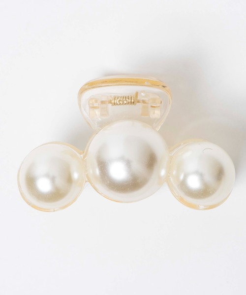 WEGO（ウィゴー）の「WEGO/パールクリアクリップ（バレッタ/ヘアクリップ・レディース・その他1/その他2/その他3/その他4/その他5/その他6・FREE）」の5枚目の写真