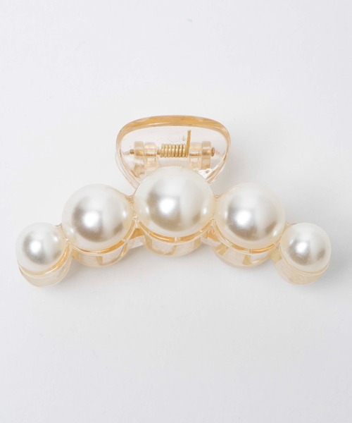 WEGO（ウィゴー）の「WEGO/パールクリアクリップ（バレッタ/ヘアクリップ・レディース・その他1/その他2/その他3/その他4/その他5/その他6・FREE）」の6枚目の写真