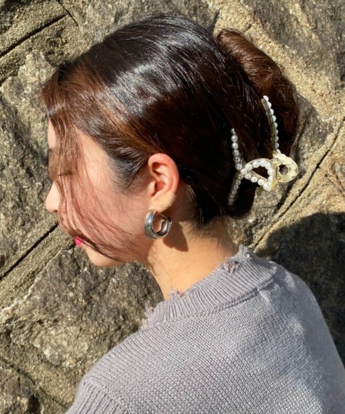 WEGO（ウィゴー）の「WEGO/パールクリアクリップ（バレッタ/ヘアクリップ・レディース・その他1/その他2/その他3/その他4/その他5/その他6・FREE）」の11枚目の写真