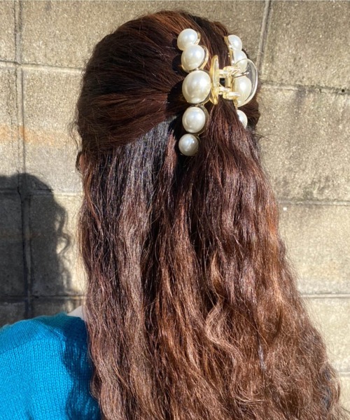WEGO（ウィゴー）の「WEGO/パールクリアクリップ（バレッタ/ヘアクリップ・レディース・その他1/その他2/その他3/その他4/その他5/その他6・FREE）」の12枚目の写真