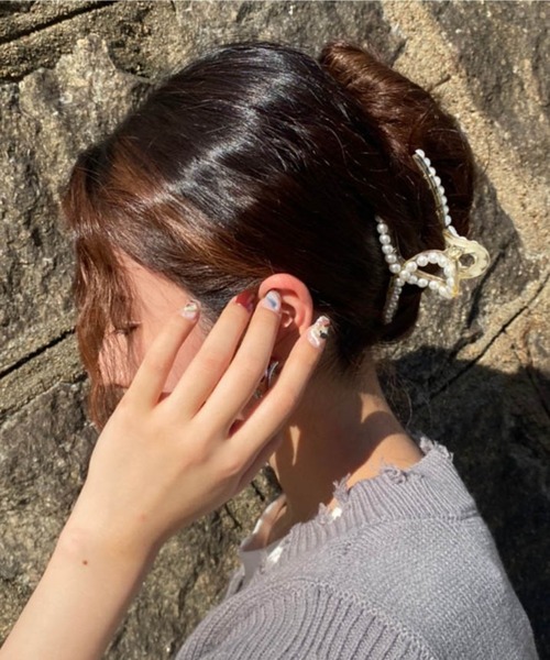 WEGO（ウィゴー）の「WEGO/パールクリアクリップ（バレッタ/ヘアクリップ・レディース・その他1/その他2/その他3/その他4/その他5/その他6・FREE）」の18枚目の写真