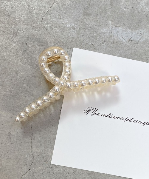 WEGO（ウィゴー）の「WEGO/パールクリアクリップ（バレッタ/ヘアクリップ・レディース・その他1/その他2/その他3/その他4/その他5/その他6・FREE）」の16枚目の写真